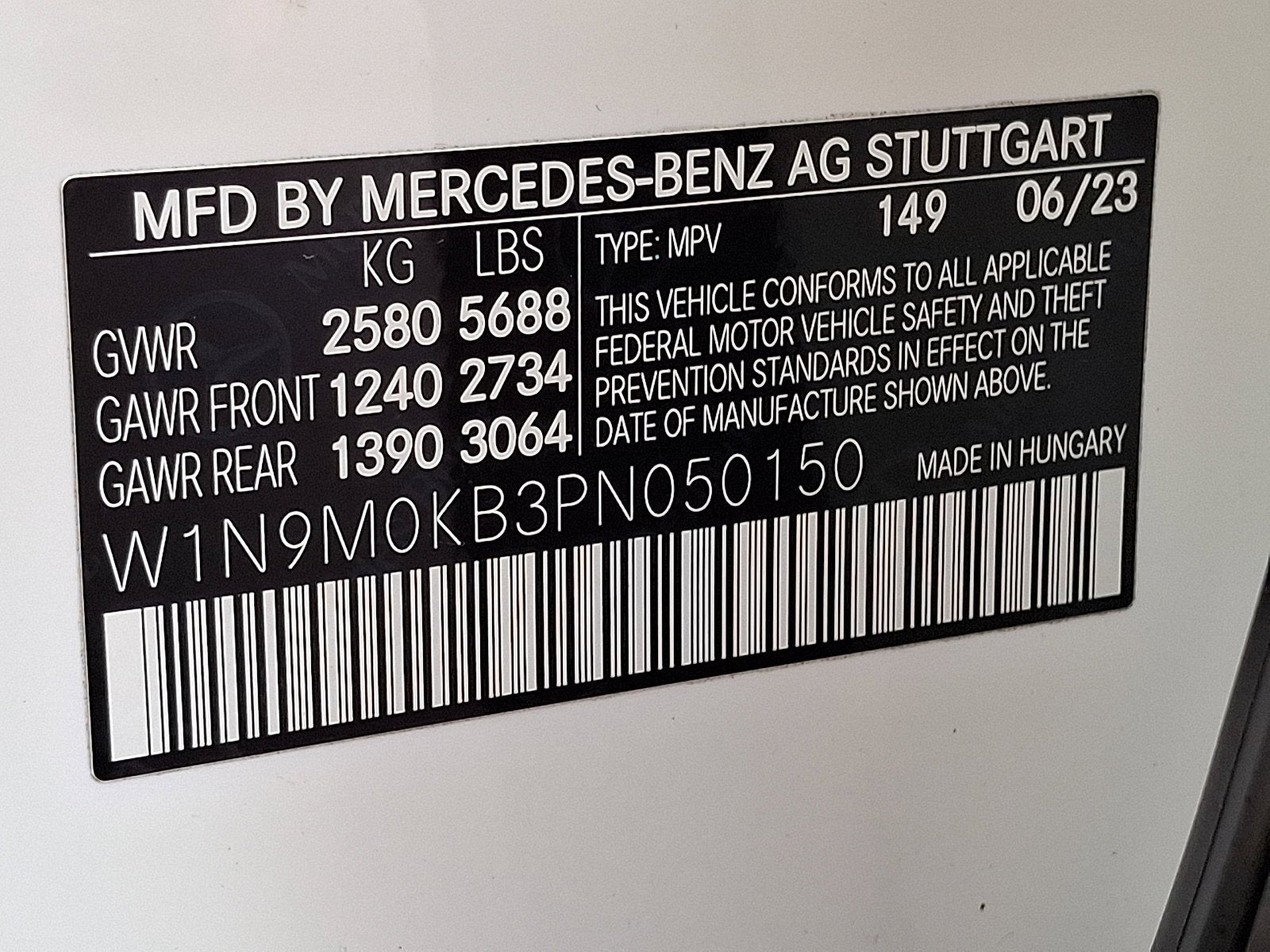 2023 Mercedes-Benz EQB 300 4MATIC®