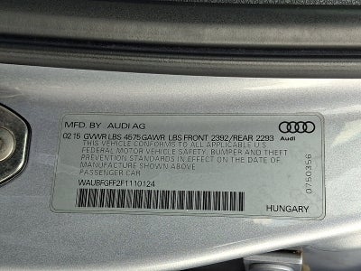2015 Audi A3 2.0T Premium quattro
