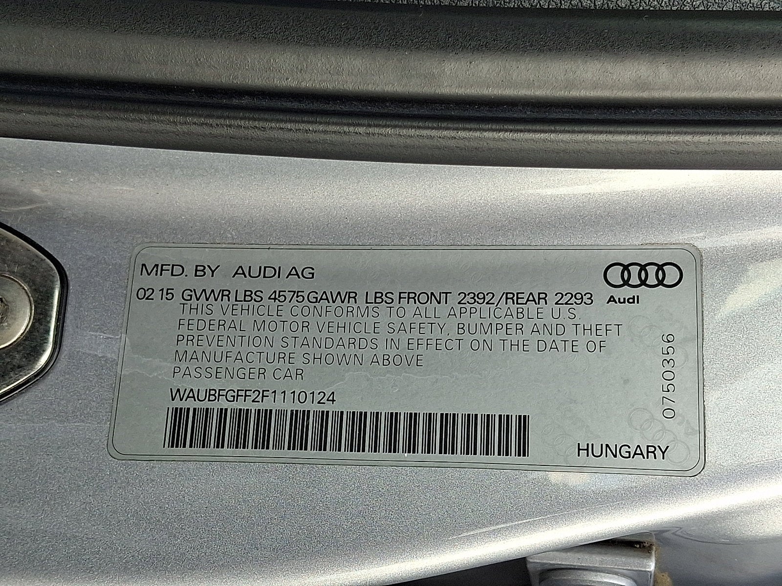 2015 Audi A3 2.0T Premium quattro