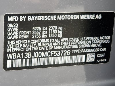 2021 BMW 5 Series 530i xDrive