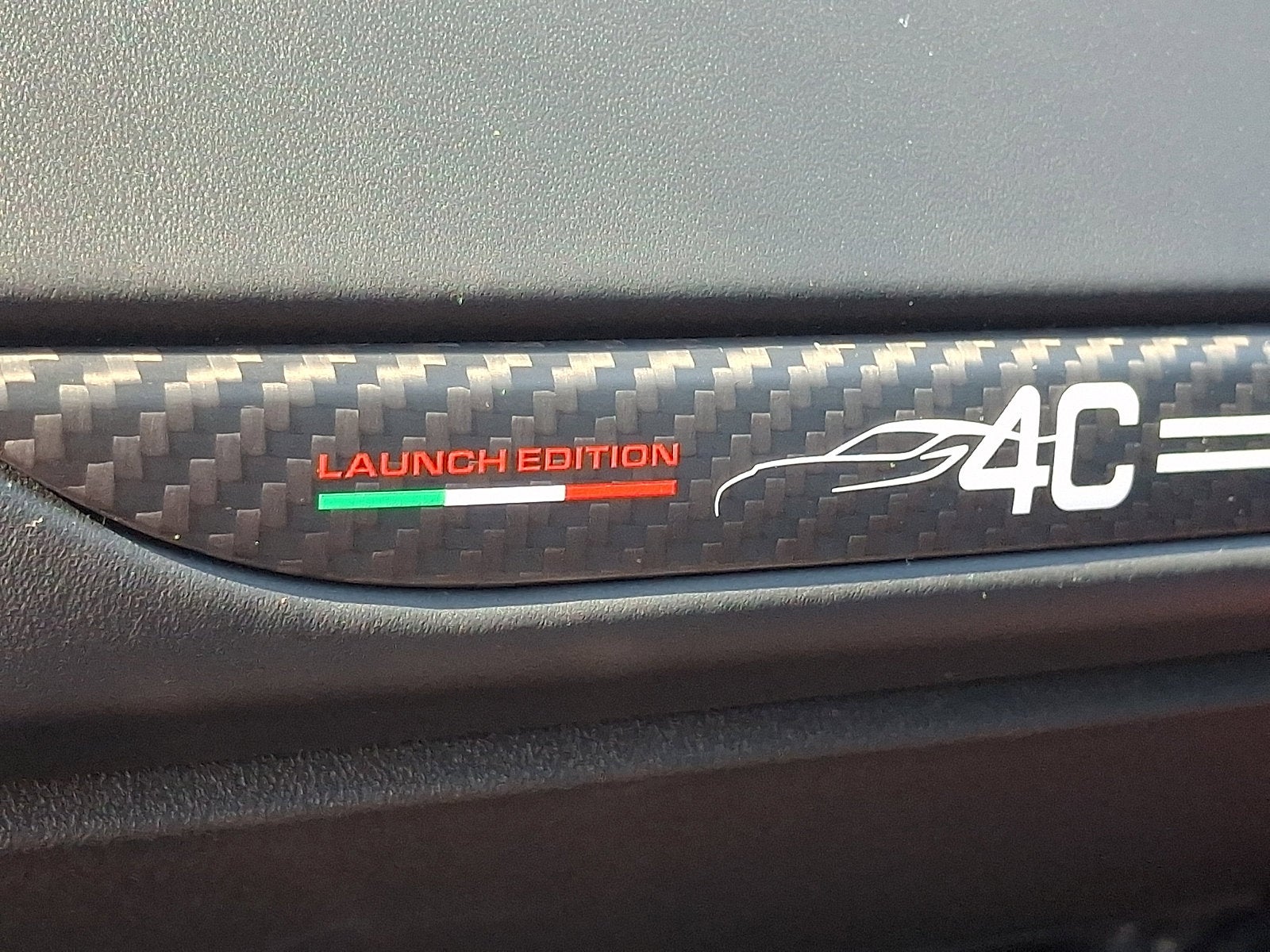 2015 Alfa Romeo 4C Launch Edition