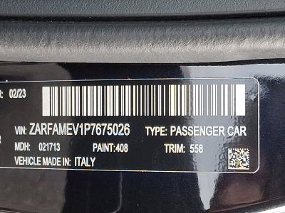 2023 Alfa Romeo Giulia Quadrifoglio