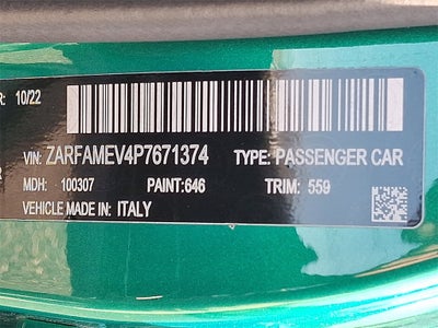 2023 Alfa Romeo Giulia Quadrifoglio