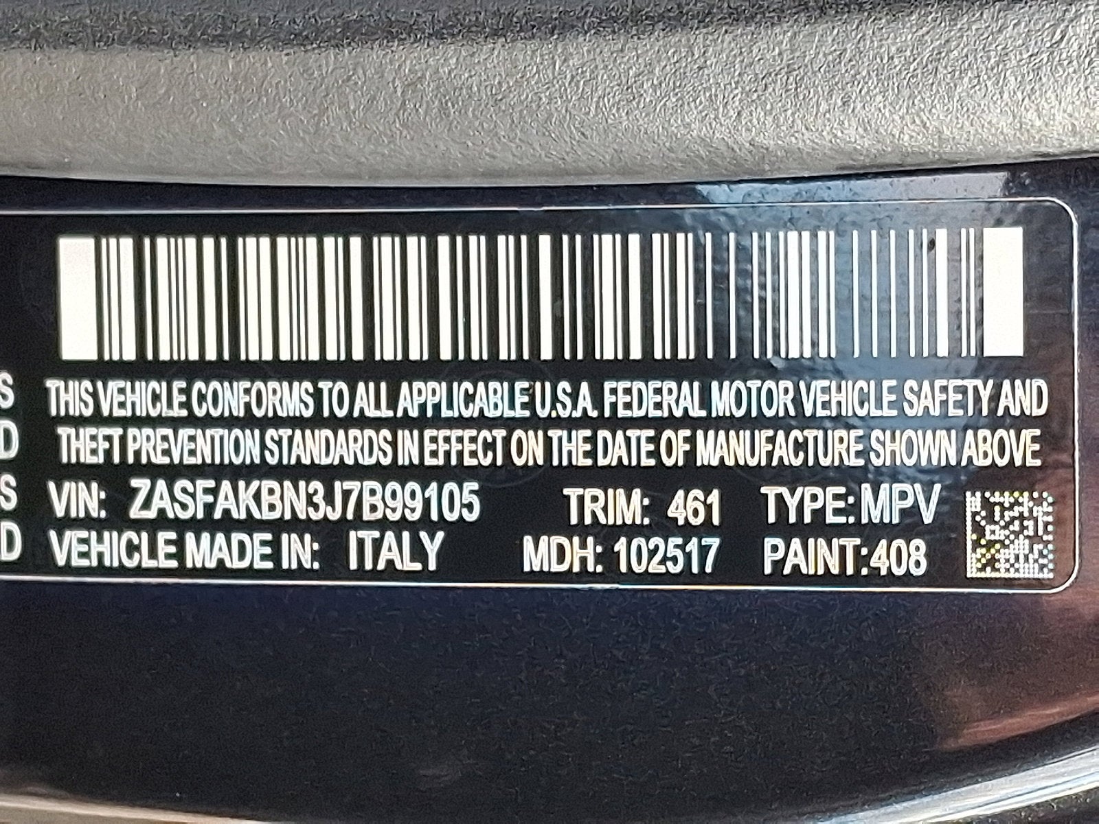 2018 Alfa Romeo Stelvio Ti