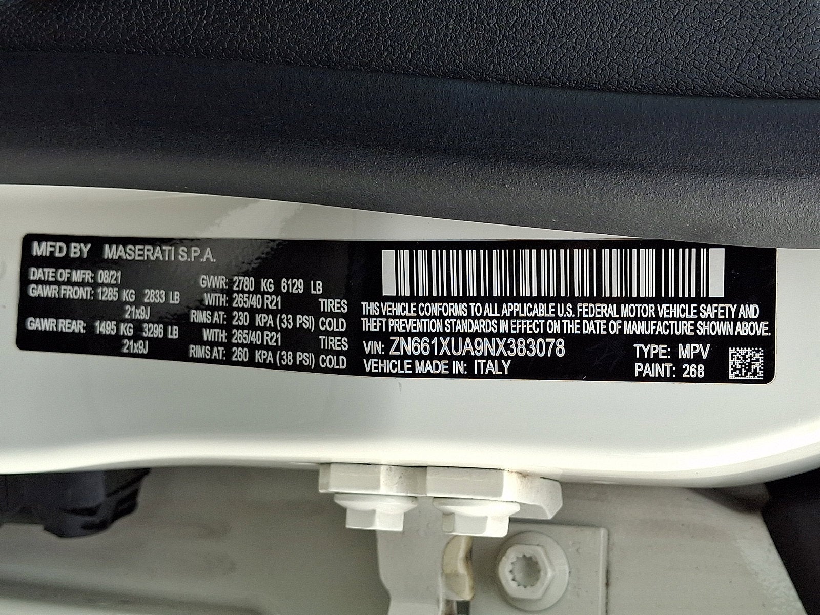 2022 Maserati Levante GT