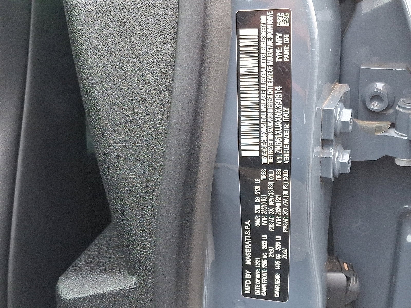 2022 Maserati Levante GT