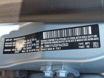 2023 Maserati Levante 