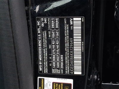 2019 Mercedes-Benz GLE GLE 43 AMG® 4MATIC®