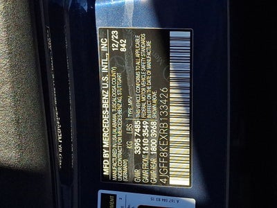 2024 Mercedes-Benz GLS GLS 63 AMG® 4MATIC®