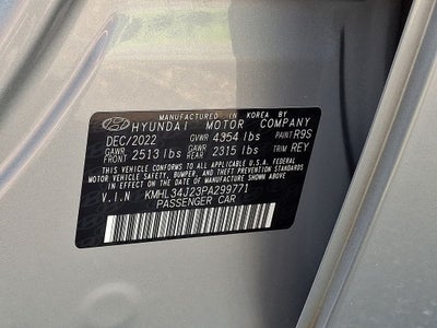 2023 Hyundai Sonata Limited