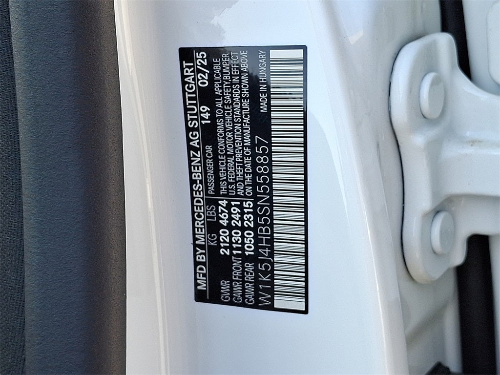 2025 Mercedes-Benz CLA CLA 250 4MATIC®