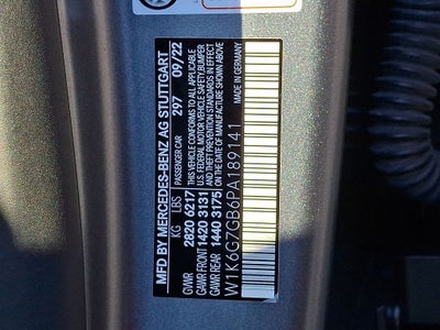 2023 Mercedes-Benz S-Class S 580 4MATIC®