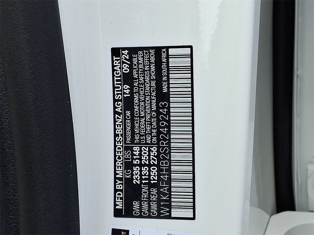 2025 Mercedes-Benz C-Class C 300 4MATIC®