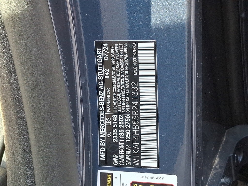 2025 Mercedes-Benz C-Class C 300 4MATIC®