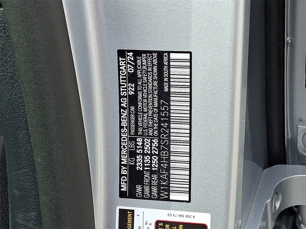 2025 Mercedes-Benz C-Class C 300 4MATIC®