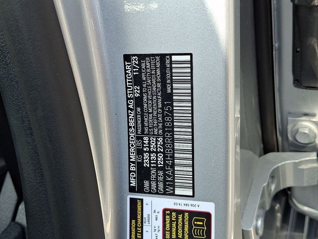 2024 Mercedes-Benz C-Class C 300 4MATIC®