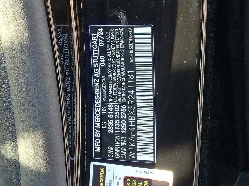 2025 Mercedes-Benz C-Class C 300 4MATIC®