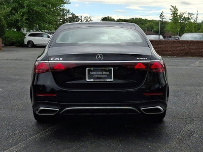 2026 Mercedes-Benz E-Class E 350 4MATIC®