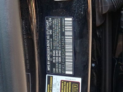 2025 Mercedes-Benz E-Class E 350 4MATIC®