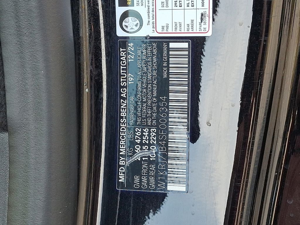 2025 Mercedes-Benz AMG® GT 63 Base 4MATIC®