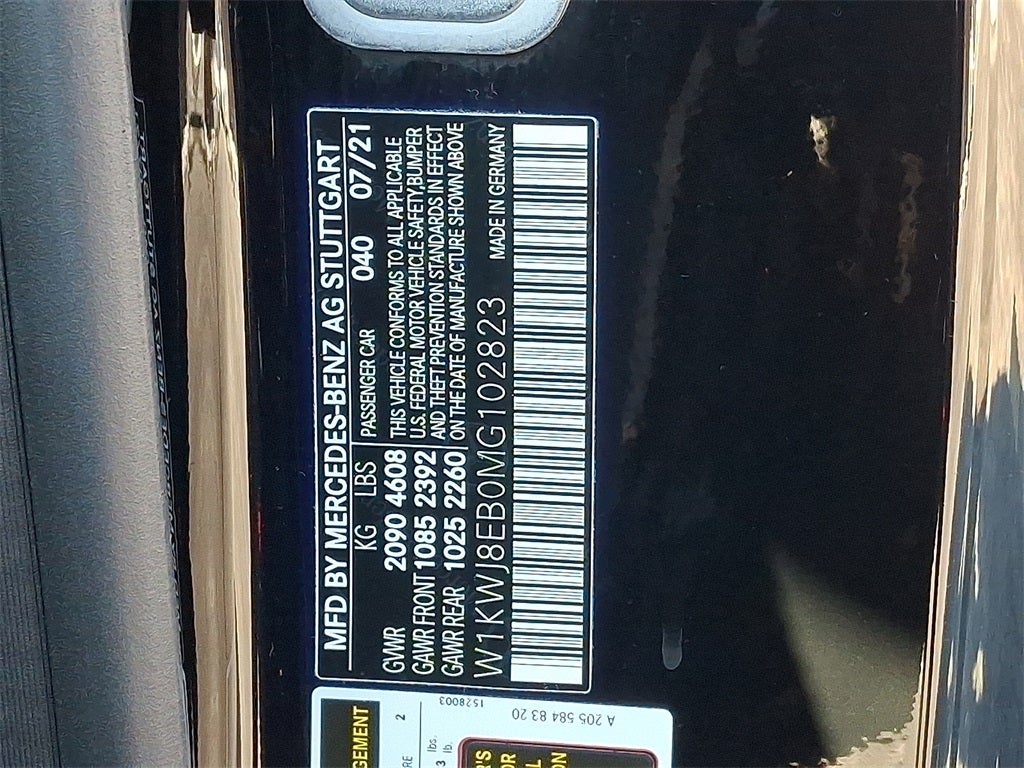 2021 Mercedes-Benz C-Class C 300 4MATIC®