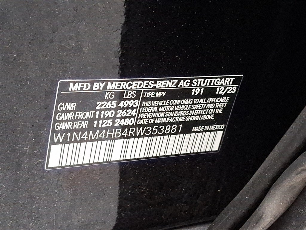 2024 Mercedes-Benz GLB GLB 250 4MATIC®