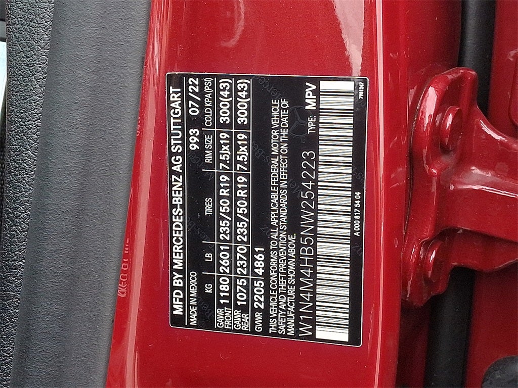 2022 Mercedes-Benz GLB GLB 250 4MATIC®