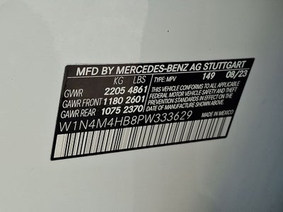 2023 Mercedes-Benz GLB GLB 250 4MATIC®