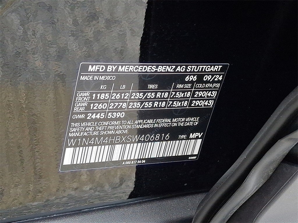 2025 Mercedes-Benz GLB GLB 250 4MATIC®