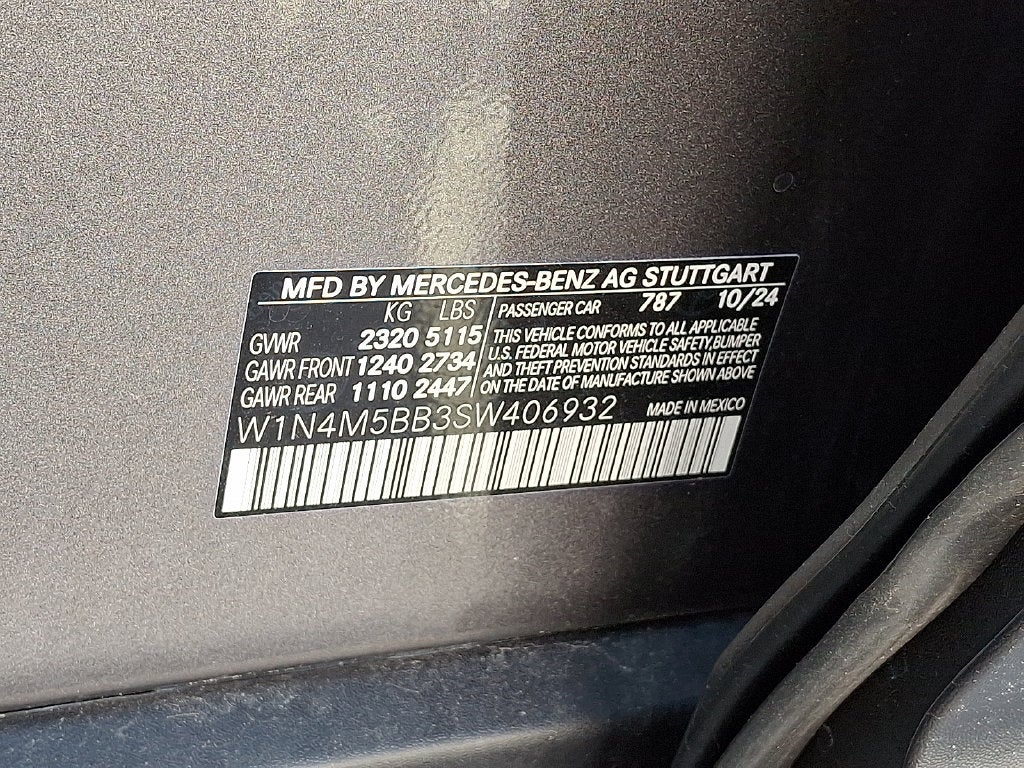 2025 Mercedes-Benz GLB GLB 35 AMG® 4MATIC®