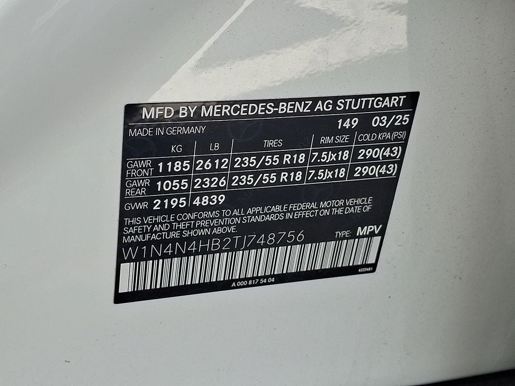 2026 Mercedes-Benz GLA GLA 250 4MATIC®