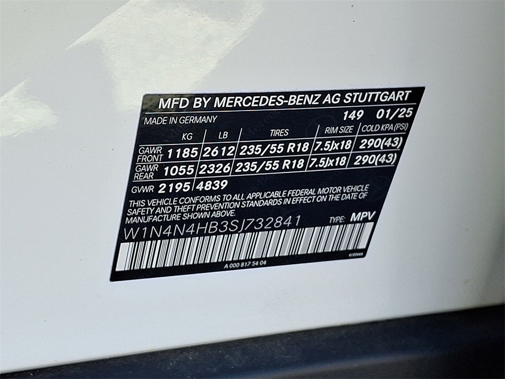 2025 Mercedes-Benz GLA GLA 250 4MATIC®