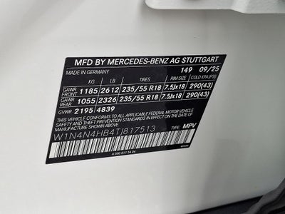 2026 Mercedes-Benz GLA GLA 250 4MATIC®