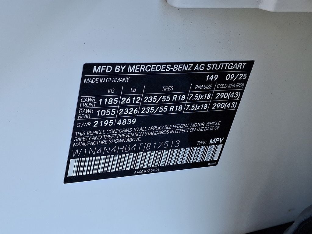 2026 Mercedes-Benz GLA GLA 250 4MATIC®