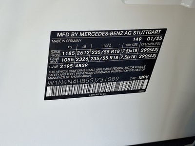 2025 Mercedes-Benz GLA GLA 250 4MATIC®