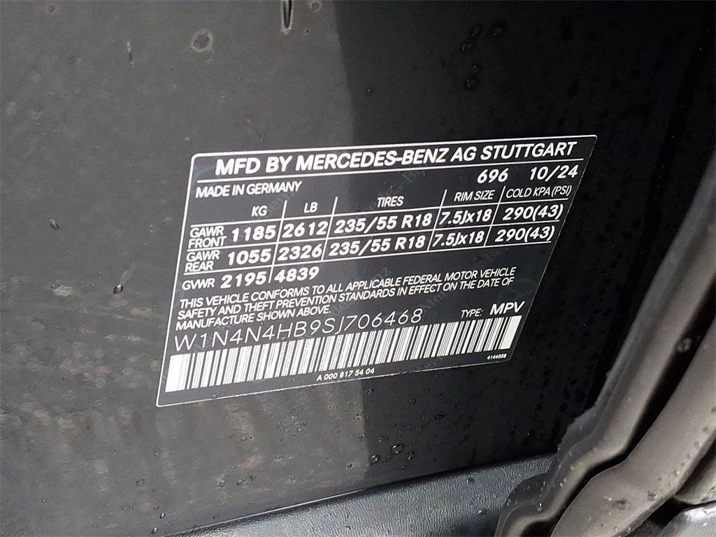 2025 Mercedes-Benz GLA GLA 250 4MATIC®