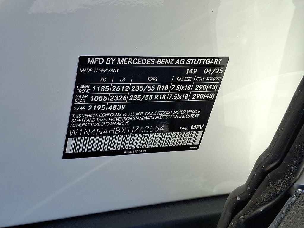 2026 Mercedes-Benz GLA GLA 250 4MATIC®