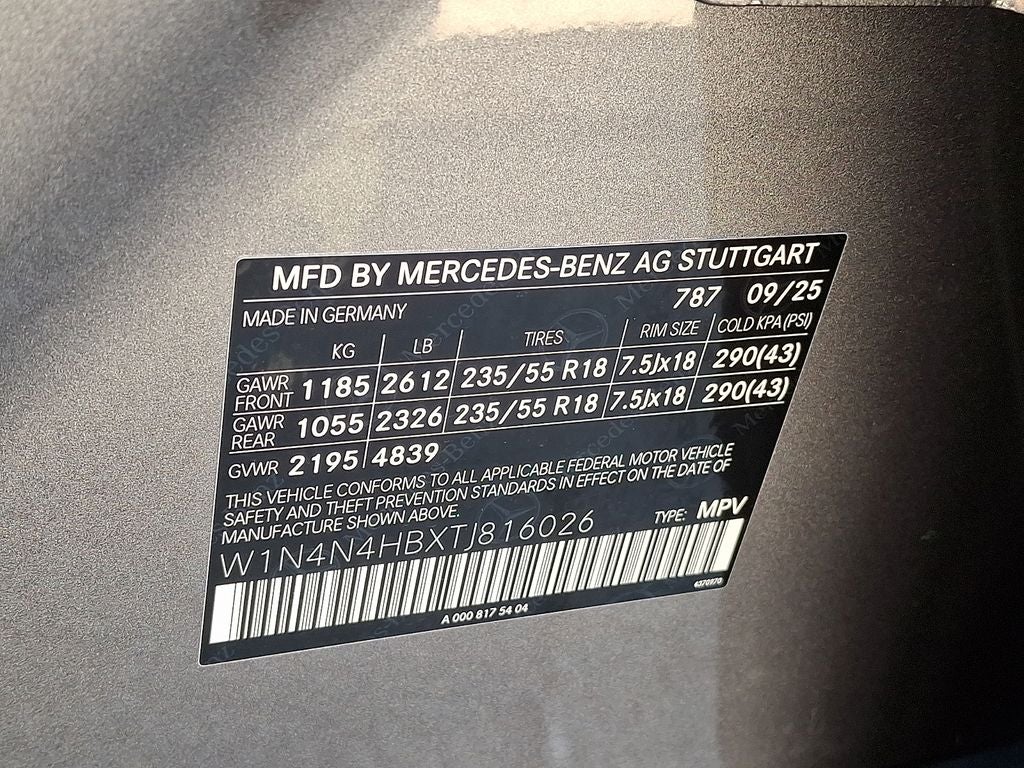 2026 Mercedes-Benz GLA GLA 250 4MATIC®