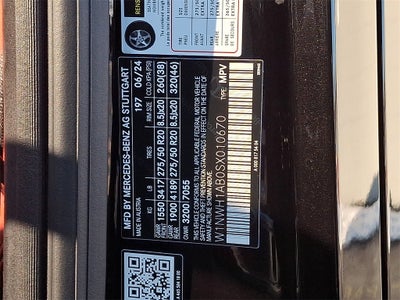 2025 Mercedes-Benz G-Class G 550 4MATIC®