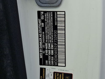 2018 Mercedes-Benz C-Class C 300 4MATIC®