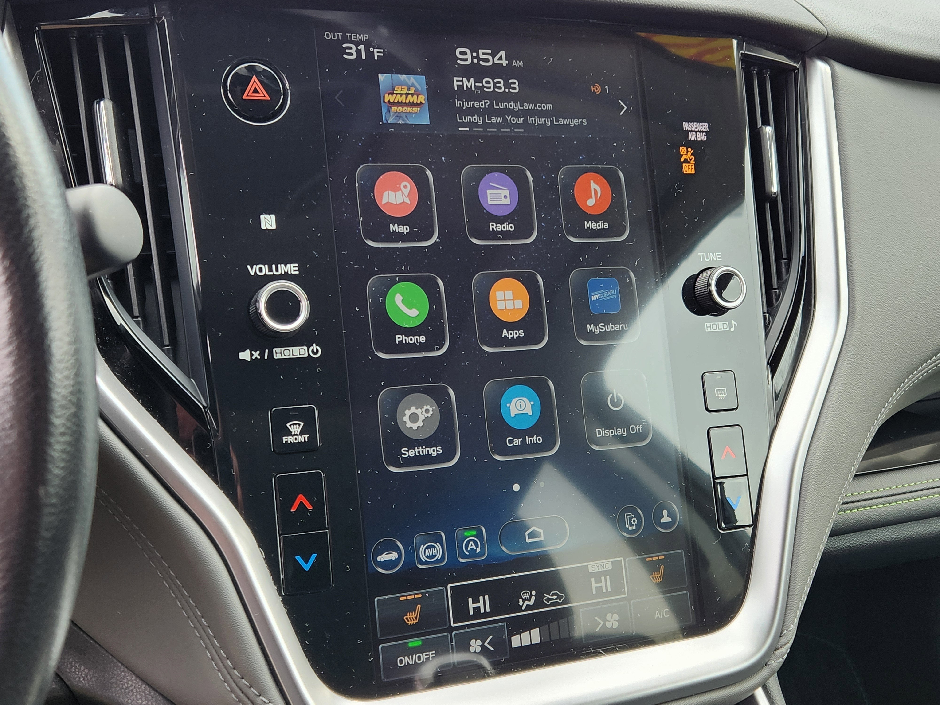 2023 Subaru Outback Onyx Edition Power Moonroof + 11.6 inch Multimedia Navigation S