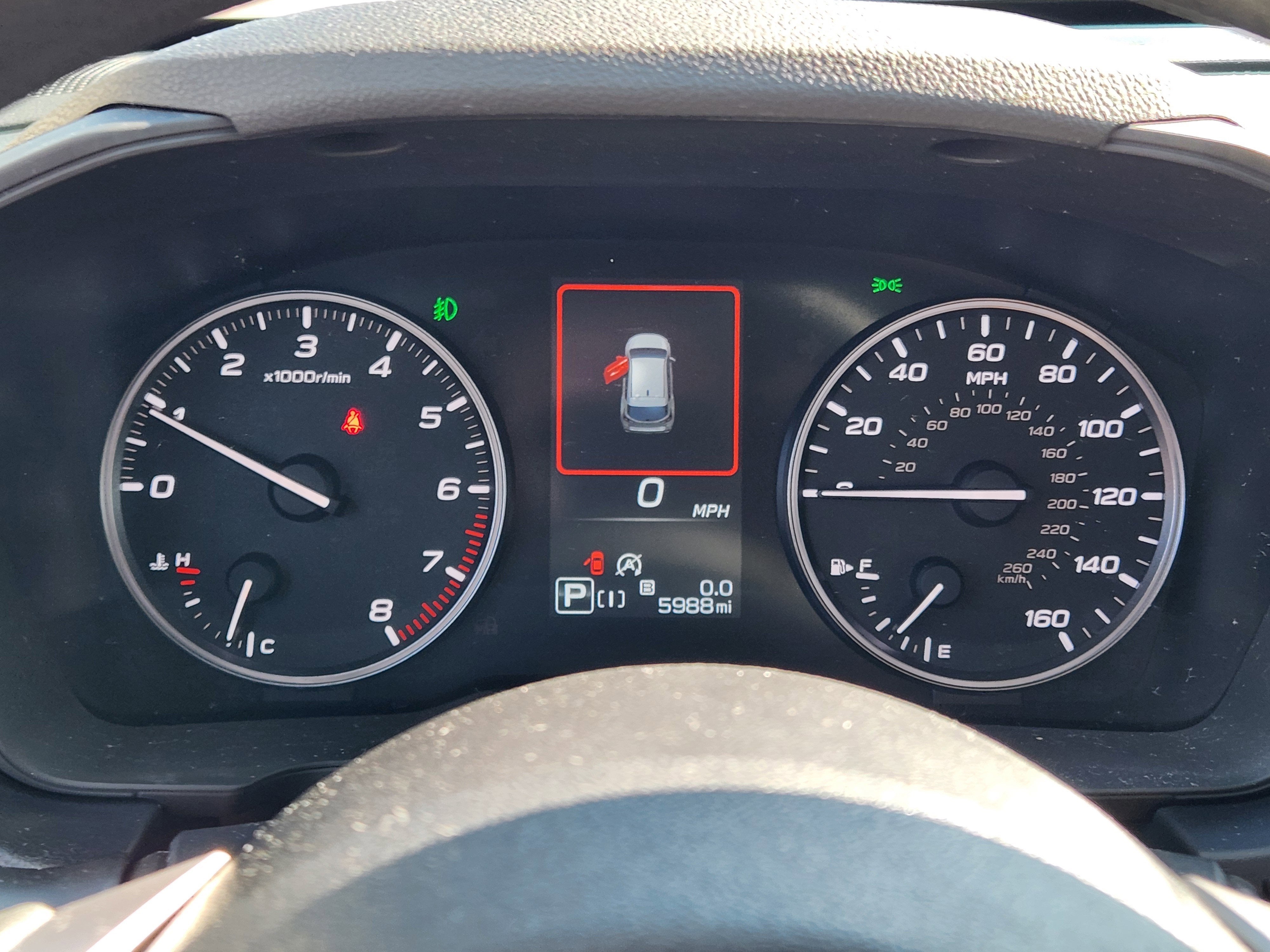 2025 Subaru Impreza Sport Blind-Spot Detection with Rear-Cross Traffic-Alert