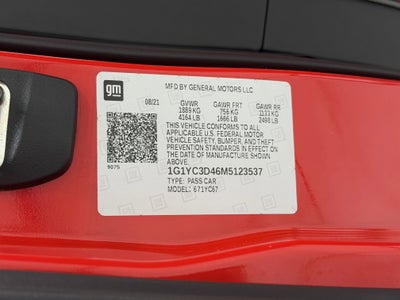 2021 Chevrolet Corvette 3Lt