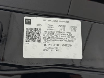 2025 Chevrolet Corvette 2LZ