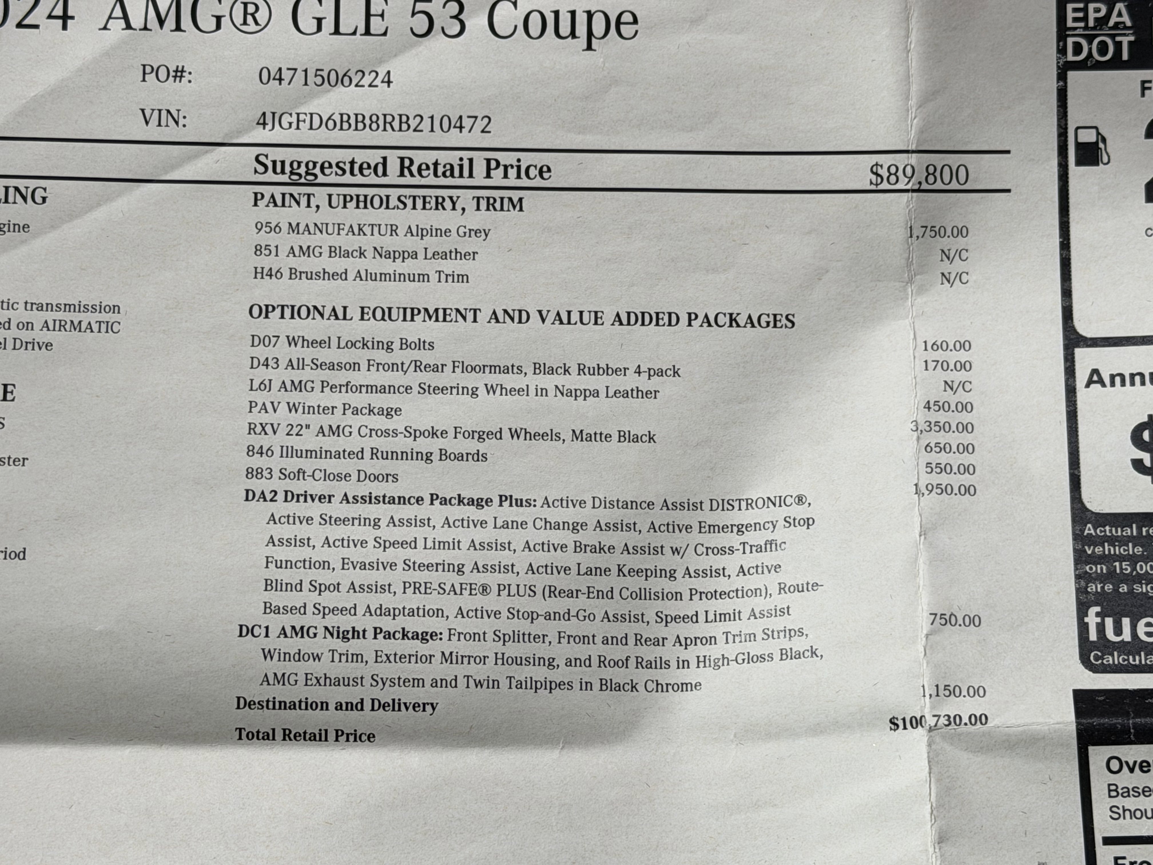 2024 Mercedes-Benz GLE AMG® Gle 53