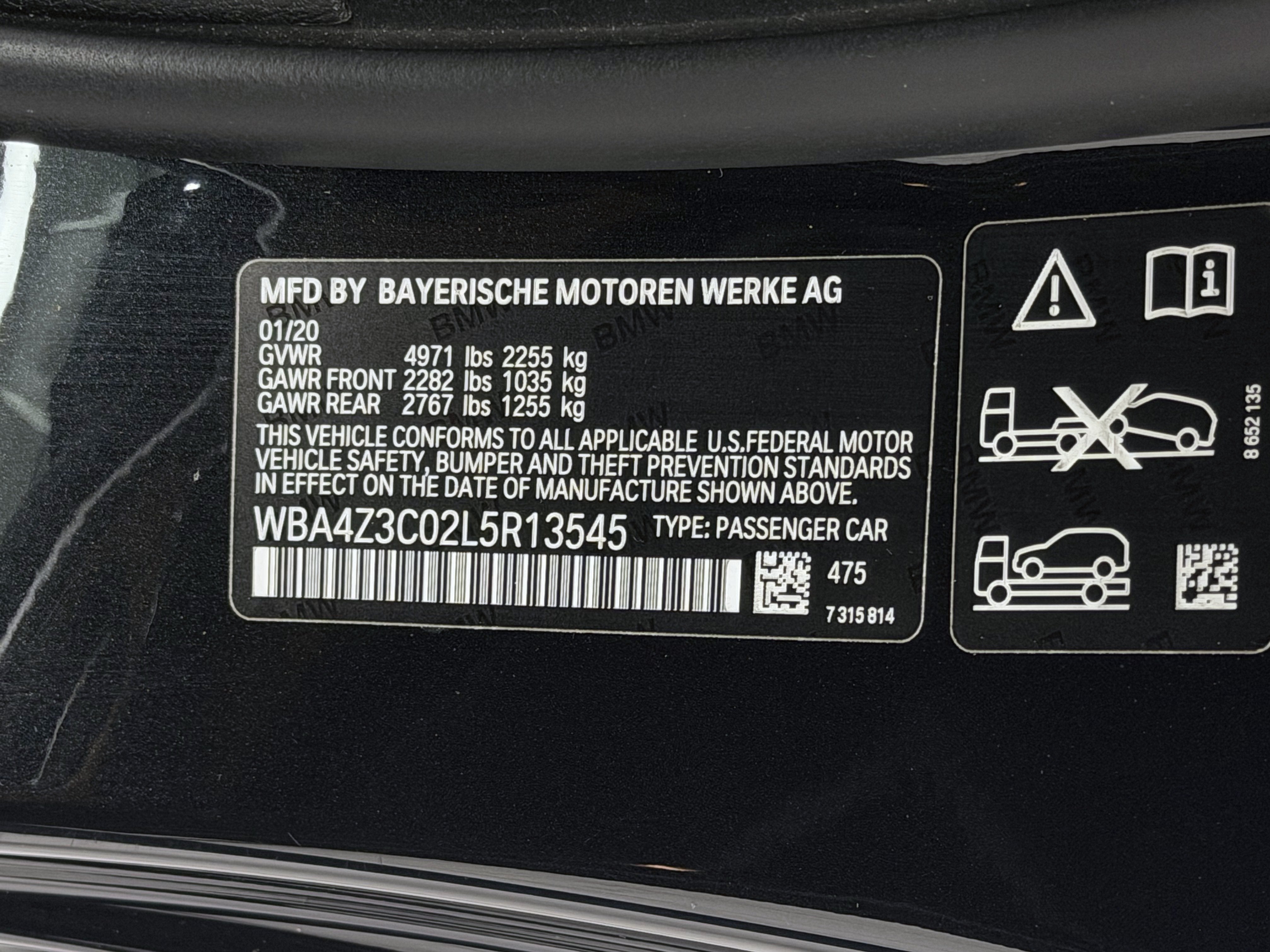 2020 BMW 4 Series 430I Xdrive