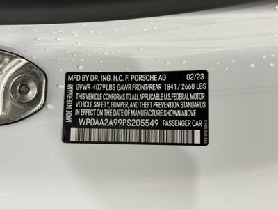 2023 Porsche 911 Carrera T