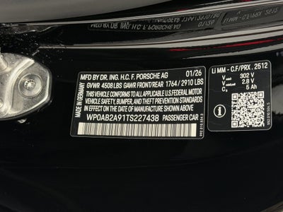 2026 Porsche 911 Carrera Gts