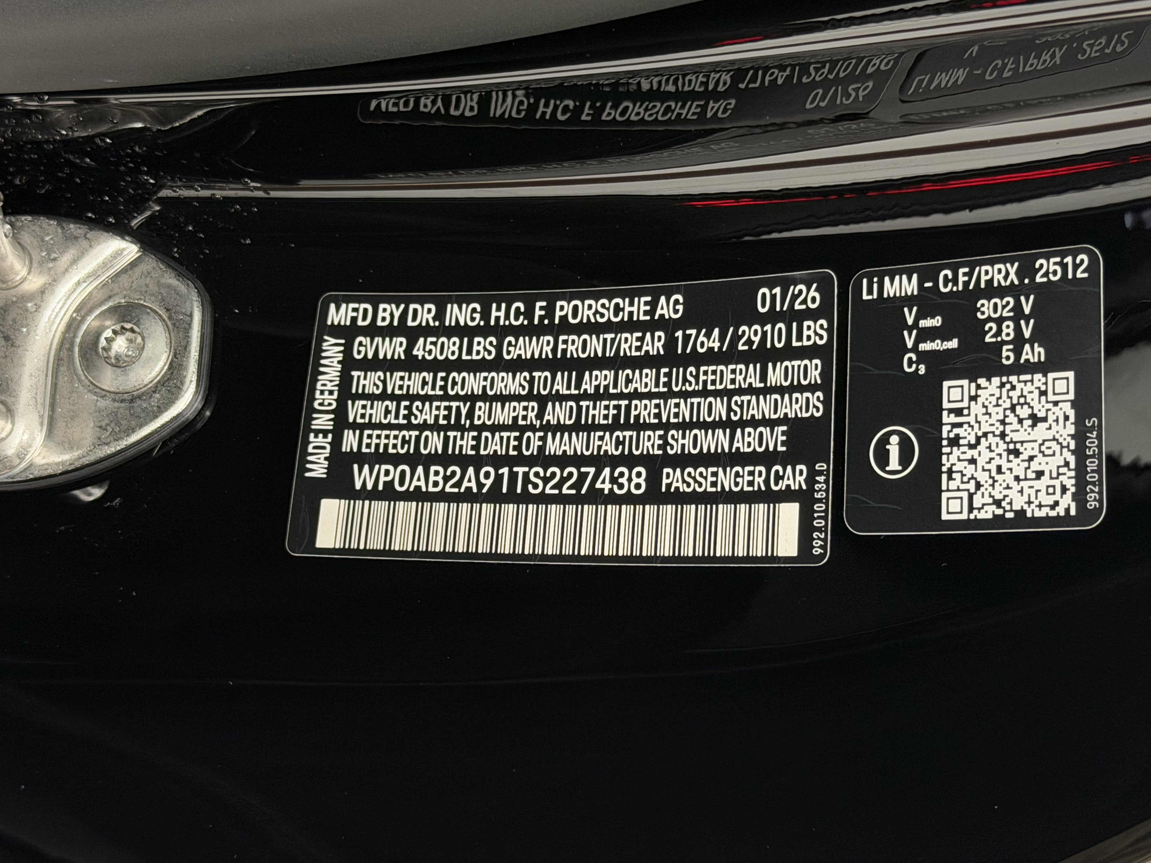 2026 Porsche 911 Carrera Gts