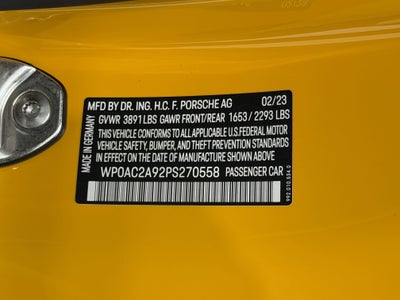 2023 Porsche 911 GT3